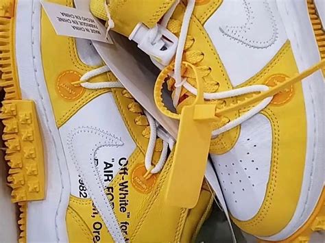 canary yellow air force 1